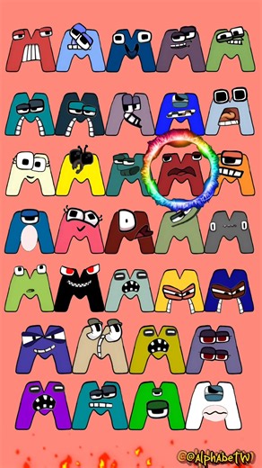 Russian alphabet lore but same style