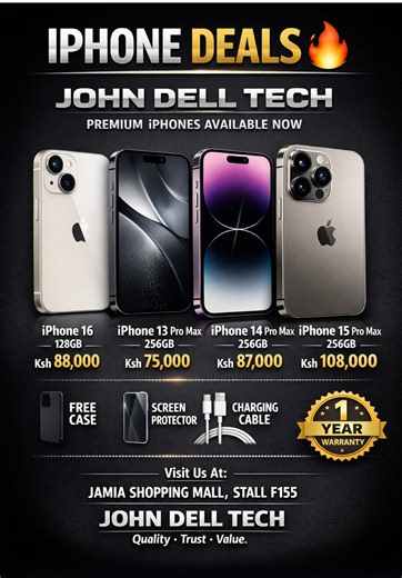 Exclusive iPhone Deals at John Dell Tech