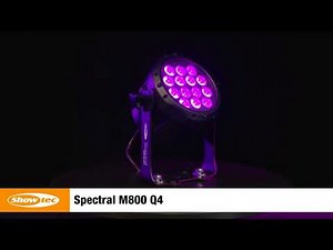 Showtec - Spectral M800 Q4 Tour & IP65. Product code 43570 & 43571