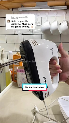 Affordable Quality: The Scarlett Electric Hand Mixer