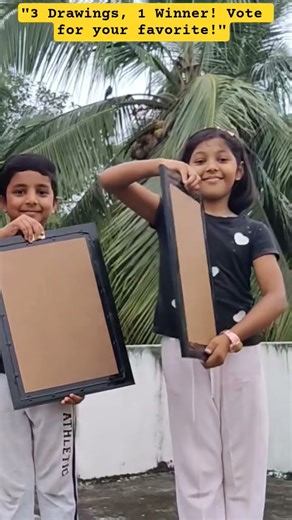 "3 Drawings, 1 Winner! Vote for your favorite!"