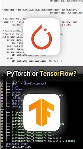PyTorch vs. TensorFlow