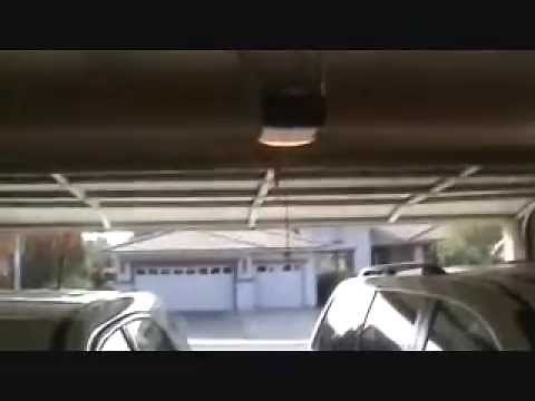 how to adjust an automatic garage door opener