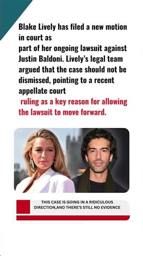 Unexpected Development in the Blake Lively and Justin Baldoni Case
