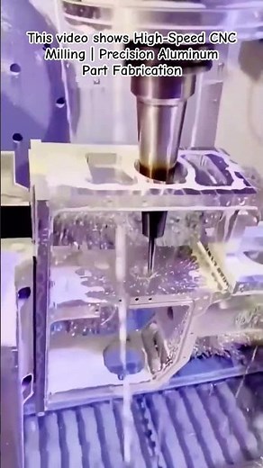 Precision Aluminum Part Fabrication #CNC #Machining #CNCMilling #PrecisionMachining #Manufacturing