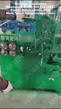 How to Operate Clothes Wire Hanger Making Machine