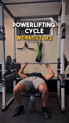 Powerlifting Workout 2: close grip bench, deadlifts, and presses #powerlifting #training #journey