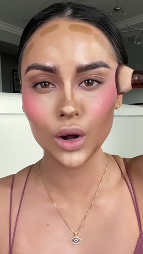 Makeup and music my two favs!🥰💄🎶 #makeuptutorial #transformation #contour