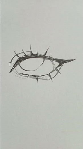 drawing eye tutorial! #drawing #tutorial