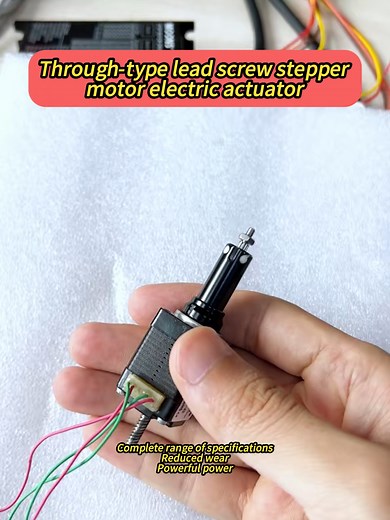 High-Performance Stepper Motor Electric Actuator