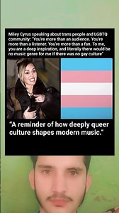 Miley Cyrus Delivers Powerful Message to LGBTQ+ & Trans Fans:There’d Be No Music Without Gay Culture
