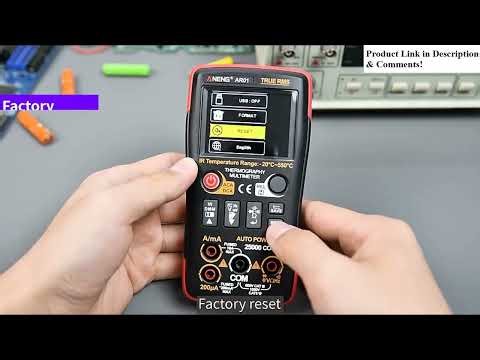 How to Use the ANENG AR01 Smart Thermal Imager Multimeter – Full Guide & Tutorial
