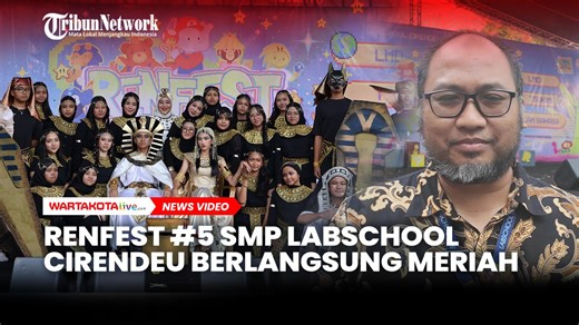 Renfest 2025 SMP Labschool Cirendeu Digelar Meriah, Lomba Semaphore Dance Hingga Mobile Legend - Wartakotalive.com