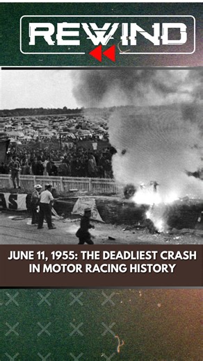 3.5K views · 55 reactions | #VantageReels: On June 11, 1955, the world witnessed its deadliest crash in motor racing history. Three cars crashed in the Le Mans racetrack in France when they ploughed into the spectators' grandstand. The crash claimed 83 lives and left more than 100 people injured. | #FPRewind #VantageOnFirstpost | Firstpost | Facebook