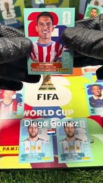 Hunting the rarest World Cup stickers 🌍⚽ Panini 2026 opening with insane football vibes!