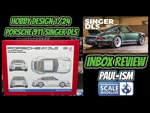 Hobby Design 1/24 Porsche 911 Singer DLS - In Box Review