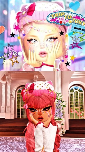 Recreando la portada de tokio😍🌸🩷#dti #troublexoficial #fypviral #parati #roblox #robloxgames #fypシ