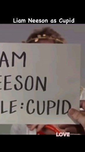 Liam Neeson auditions for Cupid 💘 😂 #actorsonactors #actinglife #actionstar #ctto | Vincent Soberano