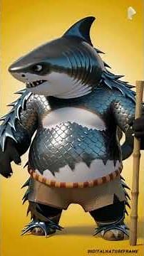 A Shark Is Trying To Turn Into A Panda