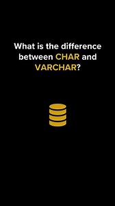 CHAR vs VARCHAR in SQL | Quick Difference Explained