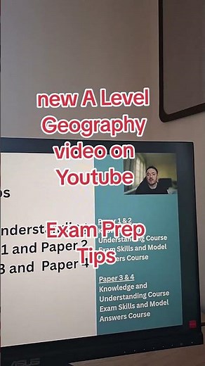 Geography Cambridge A level - Exam Prep tips #alevelgeography #cie9696 #thegeographyacademy
