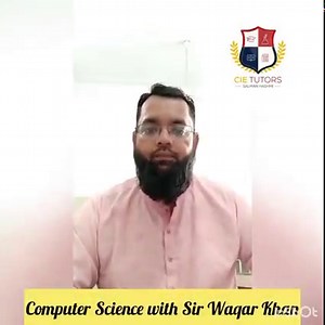 35 reactions · 18 shares | O Level & IGCSE Computer Science with Sir Waqar Khan. 100% CAIE Preparation according to the Past Papers & Marking Scheme. For Details: Whatsapp us https://wa.link/n14p6w 03350133663 | CIE Tutors - An Institute of O/A Levels & IGCSE - Salman Hashmi | Facebook