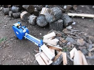 Review of 7 Ton Kinetic Electric Log Splitter