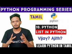 List in python in tamil | python in tamil | python tutorial in tamil | Adi Explains