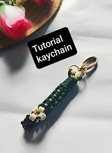 Macrame keychain #macrame #keychain #fyp | Tri Ristiani