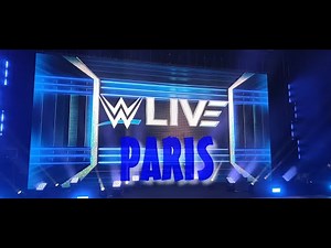 WWE Live Paris 2022: All Superstar's Entrance