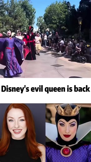 Disney’s evil queen is back#disneyland #disney #fyp #savage #evilqueen #disneyland #meangirls #viral #funny #foryou