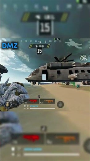 codm zombies vs dmz chopper extraction! 🚁 epic comparison