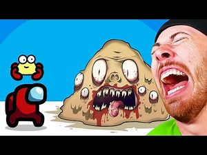 Funniest POU Animations! Crewmates vs Pou Among Us Compilation