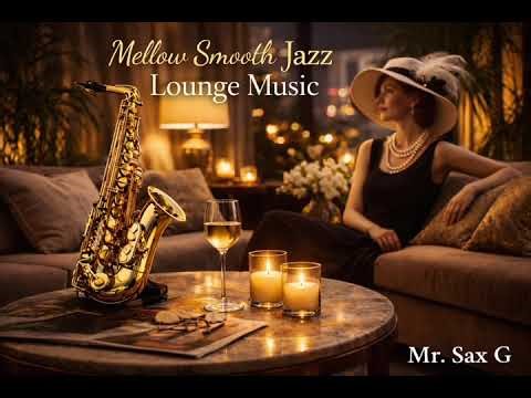 Smooth Jazz Lounge Sax | Relaxing Saxophone Music for Chill & Background