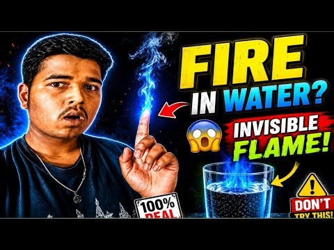"Invisible Fire in Water 😱 100% Real Experiment"|PRIME EXPERIMENTS|