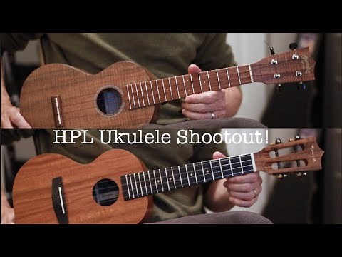 HPL Concert Uke Shootout! Martin OXK vs Enya EUC-X1