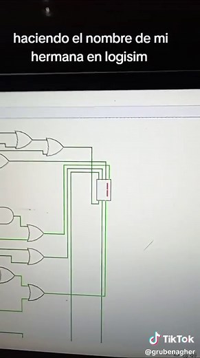 Simulación de compuertas lógicas en Logisim