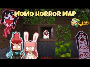 Momo Horror Map | Mini World Block Art | Map Review & Gameplay