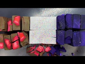 Red and Violet Dyed Blocks + Plain💕💕