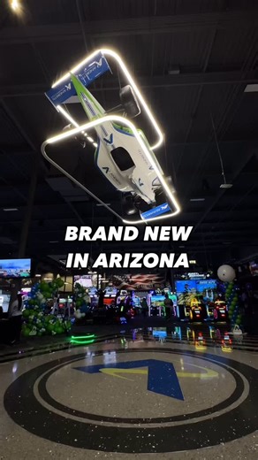 BRAND NEW GlVEAWAY! 🏎️ @andrettiglendaleaz opens on April 29th and this place is packed with games, multi-level go-karting, bowling, laser tag, VR and tons of fun food & drinks! PLUS they’re kicking off their Grand Opening by hosting a huge Experience Glendale Block Party on May 1st from 11am -8:30pm! This block party includes a Fastest Lap Challenge with local celebrities, immersive Arizona-themed activations like a Hot Air Balloon, a Chicken N Pickle court, PopStroke putting, and so much more