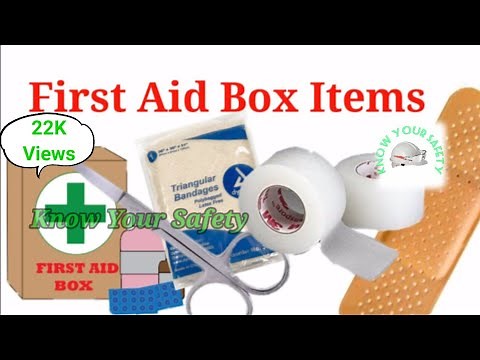 First aid box Items and usage tamil |முதல் உதவி பெட்டி |First box kit |first aid things