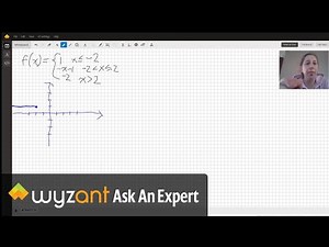 Plotting a piecewise-defined function
