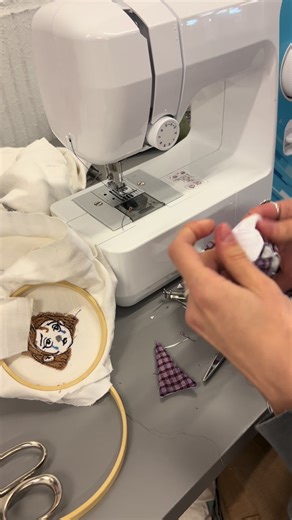 Create Unique Clown Patches with Free Motion Sewing