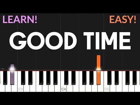 Good Time - Niko Moon | EASY Piano Tutorial