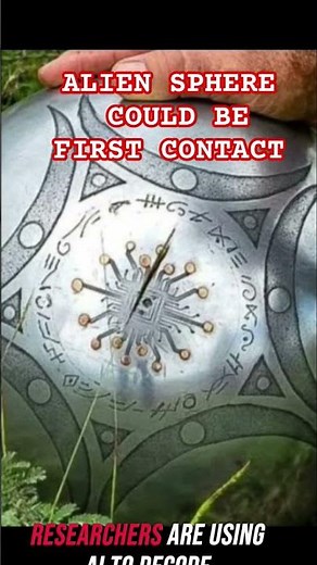 The Columbian Sphere, Alien Contact!! #alien #space #buga