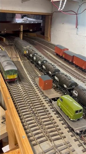 Class 25 on Tankers #train #modeltrains #railway #railroad #hobby #steamtrain #modeltrain