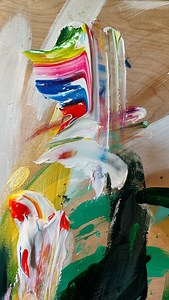 Somewhere between chaos and control, rainbows begin to take shape. Justin Gaffrey, mid-mix, preparing for his next colorful creation. Visit the Justin Gaffrey Gallery in Blue Mountain Beach on Florida’s scenic Hwy 30a #justingaffrey #acrylicpainting #bts #artstudio #wipwednesday #artist #justingaffreygallery #artoftheday #gaffreyartmaterial #thickpaint #30a #donteatpaint #viralartist #artsy #springbreak #springbreak30a2025 #30aartist #rainbow #rainbowpaint #30agallery | Justin Gaffrey Gallery