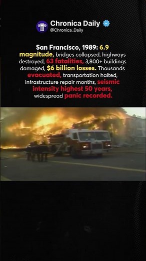 📹⚡1989 Loma Prieta Earthquake: World Series Interruption & Bay Area Ground Shaking 🏟️