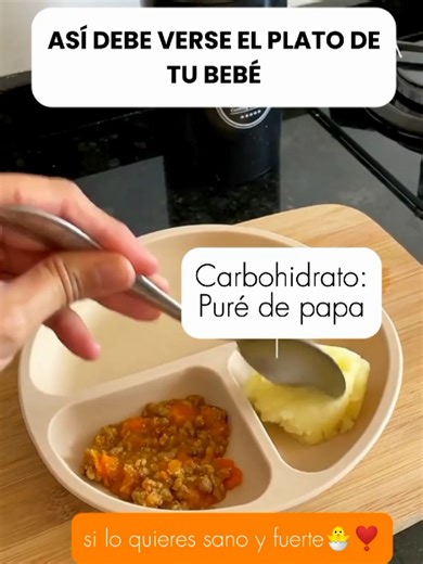 Organiza la alimentación de tu bebé de 6 a 12 meses