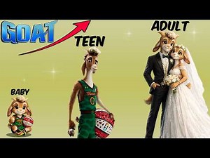 📽️ Goat Movie Characters Growing Up Evolution!🐐🏀💹 | Will Harris, Jett Fillmore, Mane Attraction